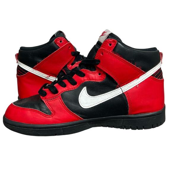 Nike Dunk High Deadpool Youth Size 7Y Women 8.5 Red Black DB2179-003 RARE - Picture 4 of 9